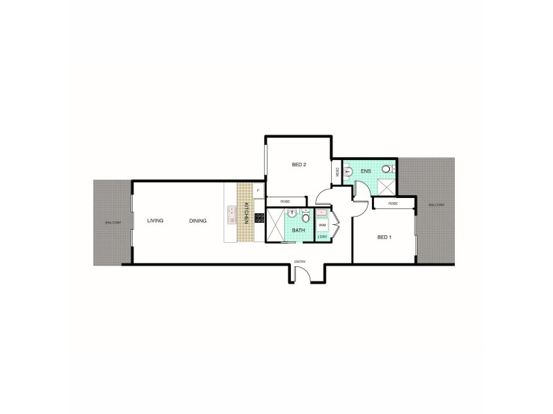 20/50 Hillcrest Crescent, Crace ACT 2911 Floorplan
