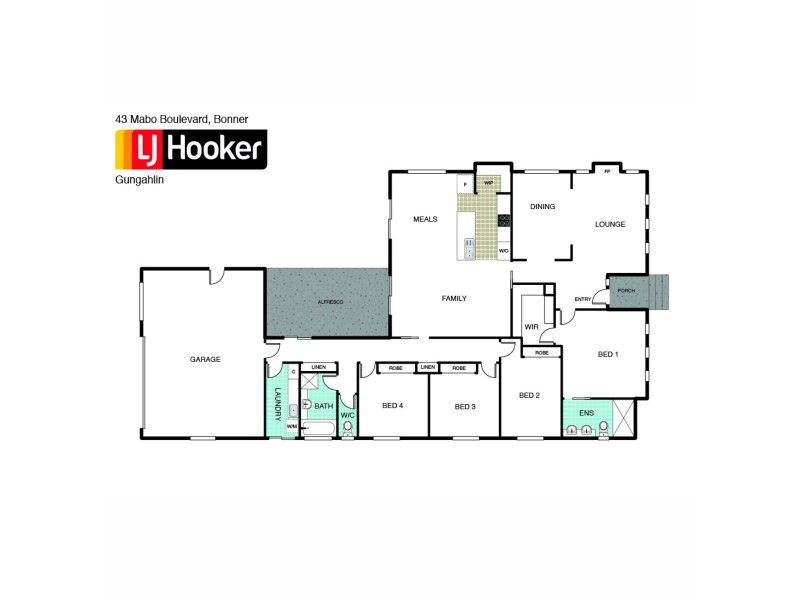 43 Mabo Boulevard, Bonner ACT 2914 Floorplan
