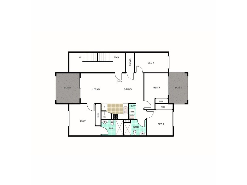 14/138 Flemington Road, Harrison ACT 2914 Floorplan