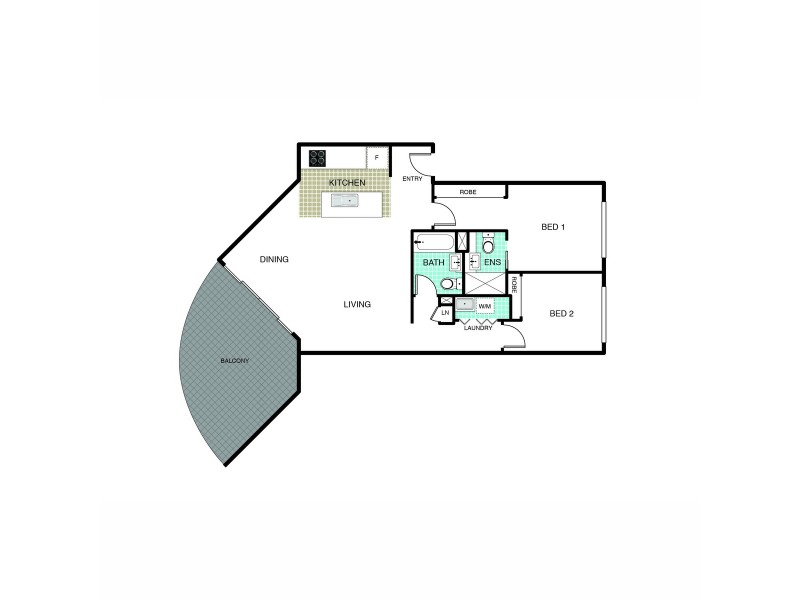 72/20 Beissel Street, Belconnen ACT 2617 Floorplan