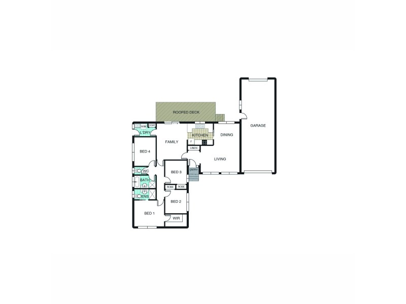 14 Casey Crescent, Calwell ACT 2905 Floorplan