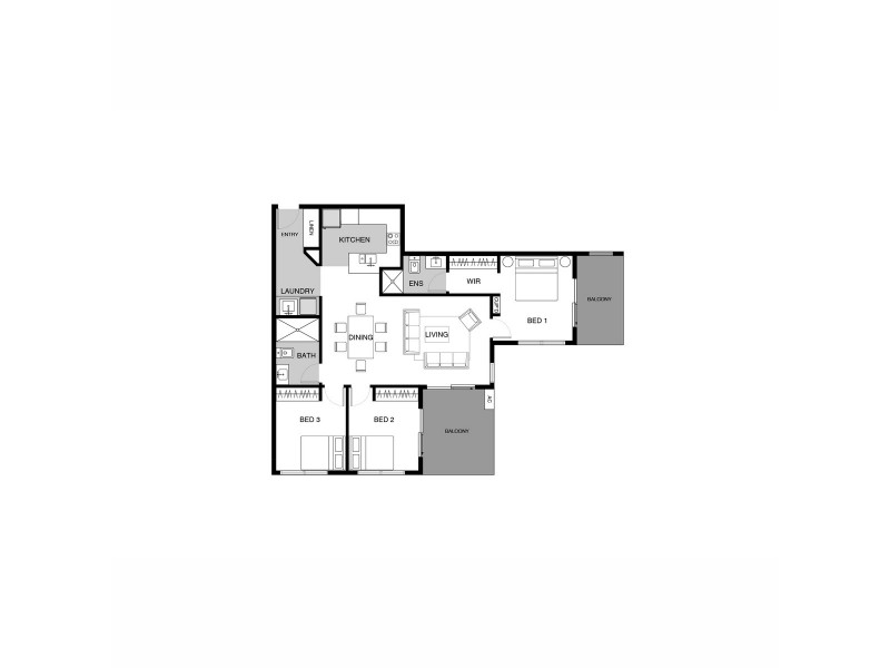 81/227 Flemington Road, Franklin ACT 2913 Floorplan