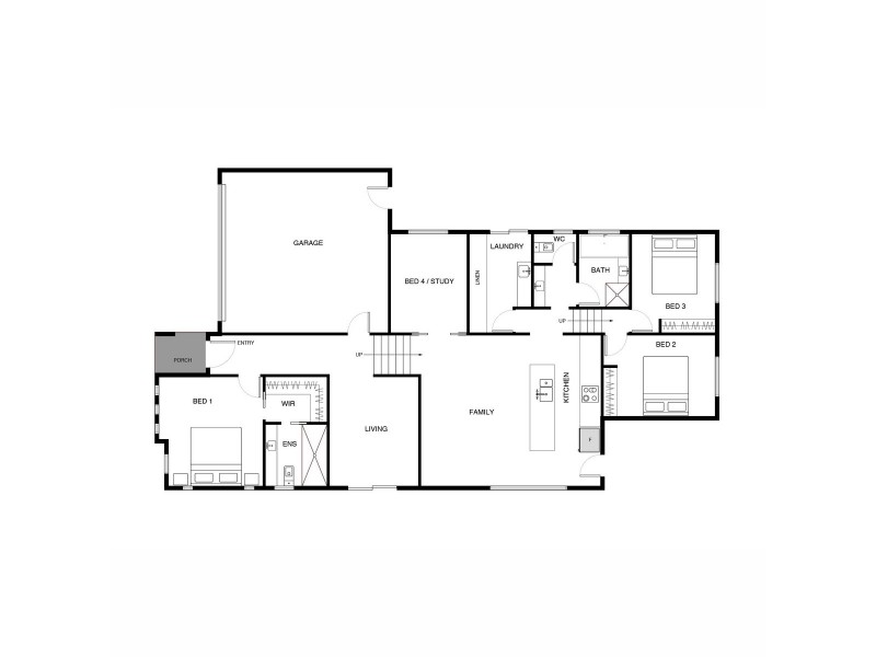 48 Bieundurry Street, Bonner ACT 2914 Floorplan
