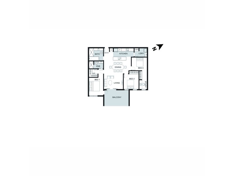 48/148 Flemington Road, Harrison ACT 2914 Floorplan