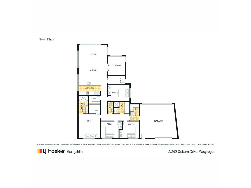 2 Luther Place, Macgregor ACT 2615 Floorplan