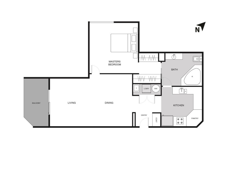 1/55 Stuart Street, Griffith ACT 2603 Floorplan