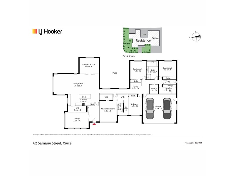 62 Samaria Street, Crace ACT 2911 Floorplan