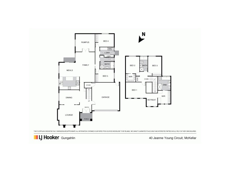 40 Jeanne Young Circuit, Mckellar ACT 2617 Floorplan