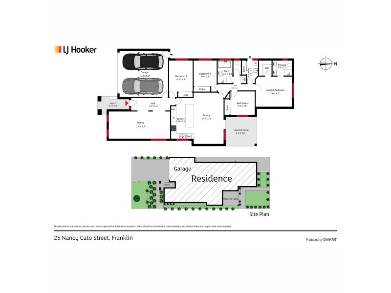 25 Nancy Cato Street, Franklin ACT 2913 Floorplan