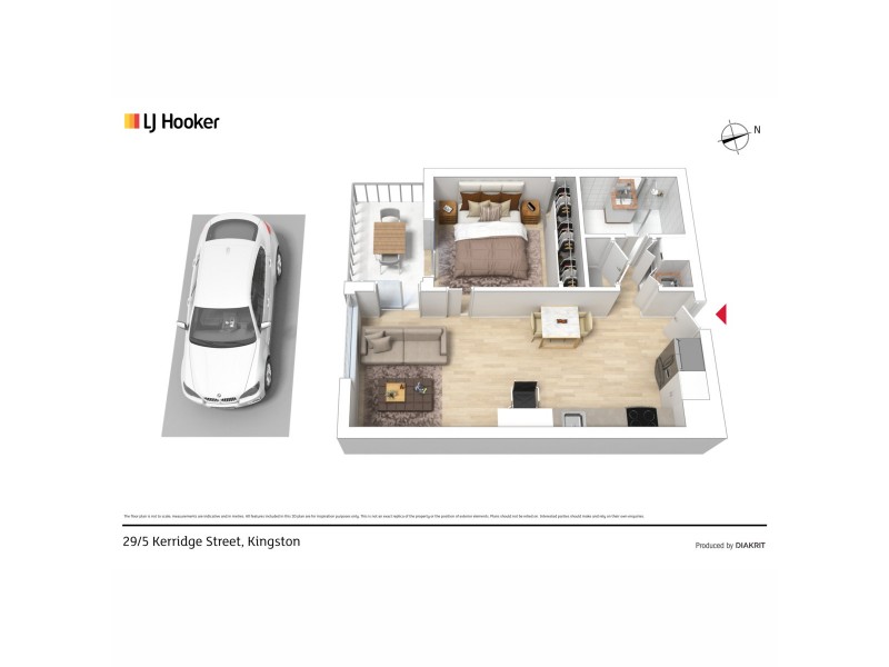 29/5 Kerridge Street, Kingston ACT 2604 Floorplan