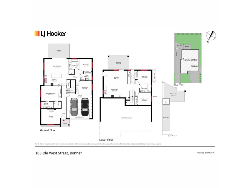 168 Ida West Street, Bonner ACT 2914 Floorplan