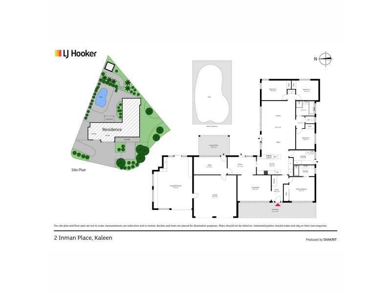 2 Inman Place, Kaleen ACT 2617 Floorplan