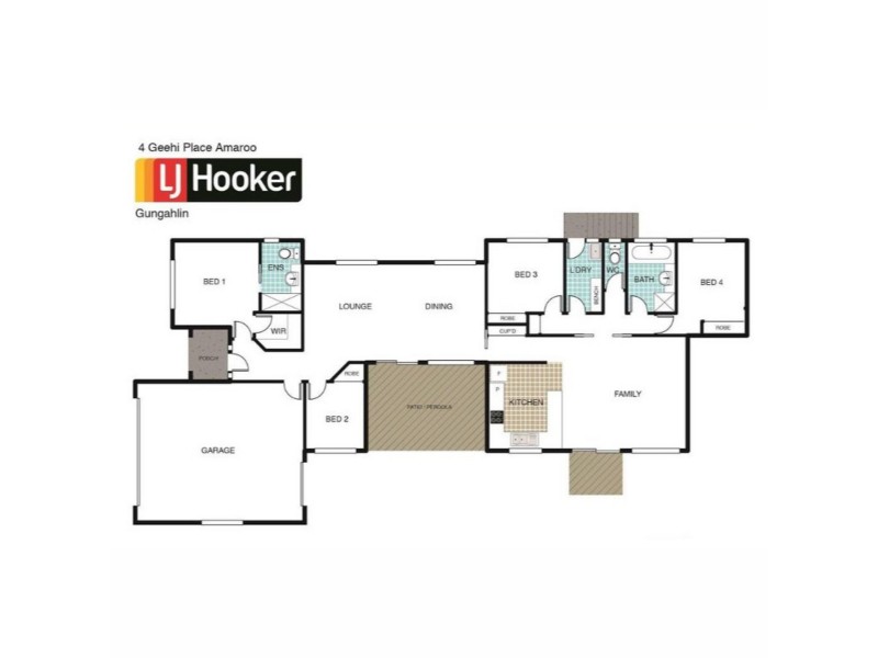 4 Geehi Place, Amaroo ACT 2914 Floorplan