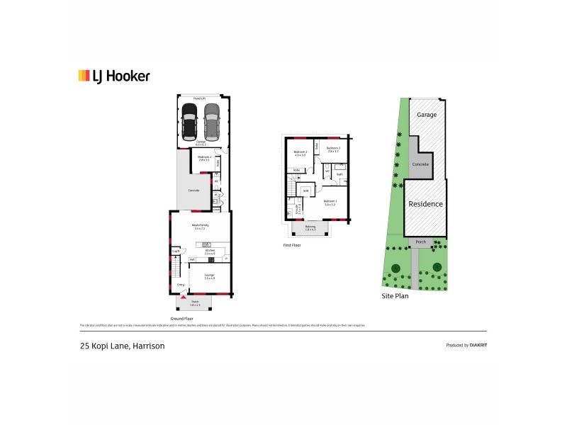 25 Kopi Lane, Harrison ACT 2914 Floorplan