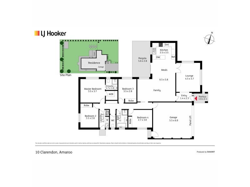 10 Clarendon Street, Amaroo ACT 2914 Floorplan