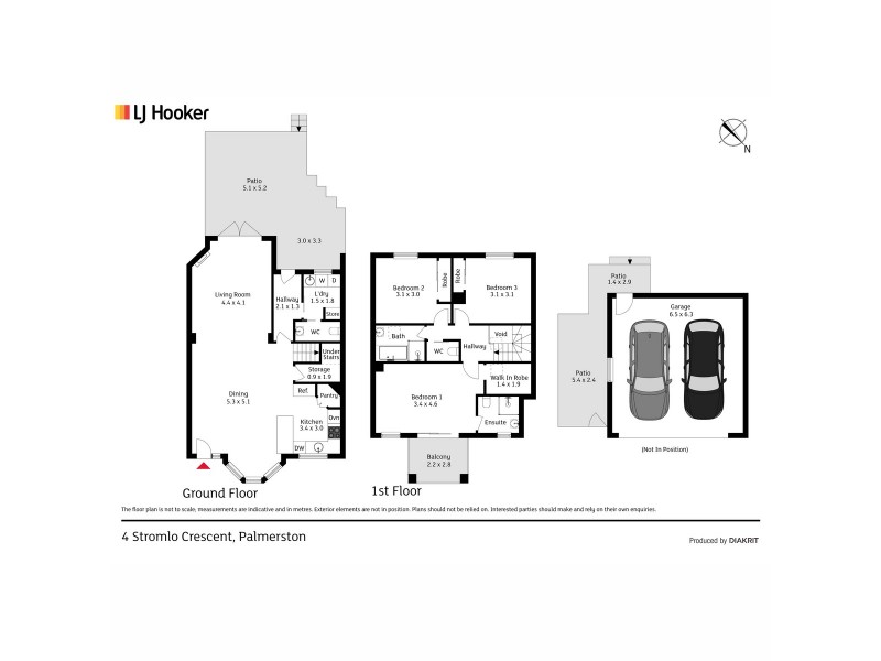 4 Stromlo Crescent, Palmerston ACT 2913 Floorplan