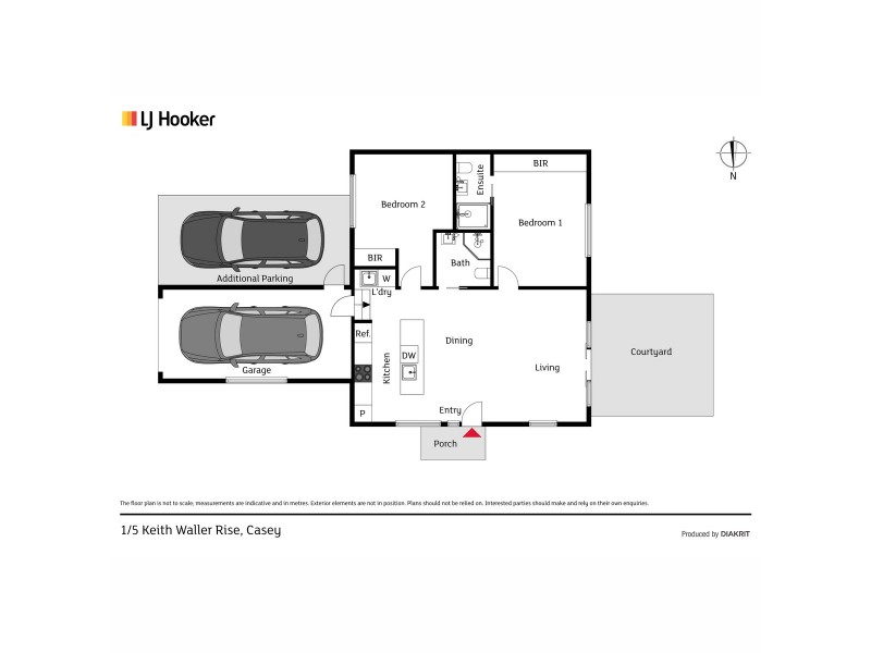 1/5 Keith Waller Rise, Casey ACT 2913 Floorplan