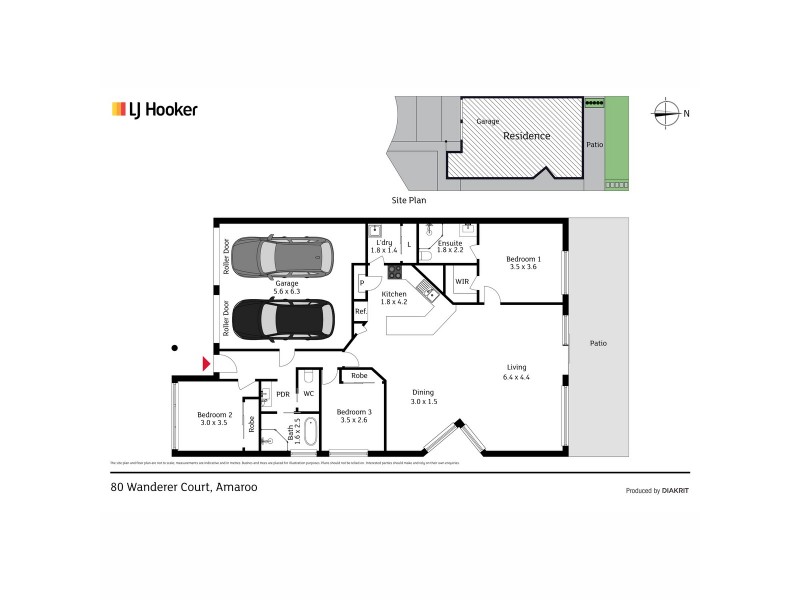 80 Wanderer Court, Amaroo ACT 2914 Floorplan