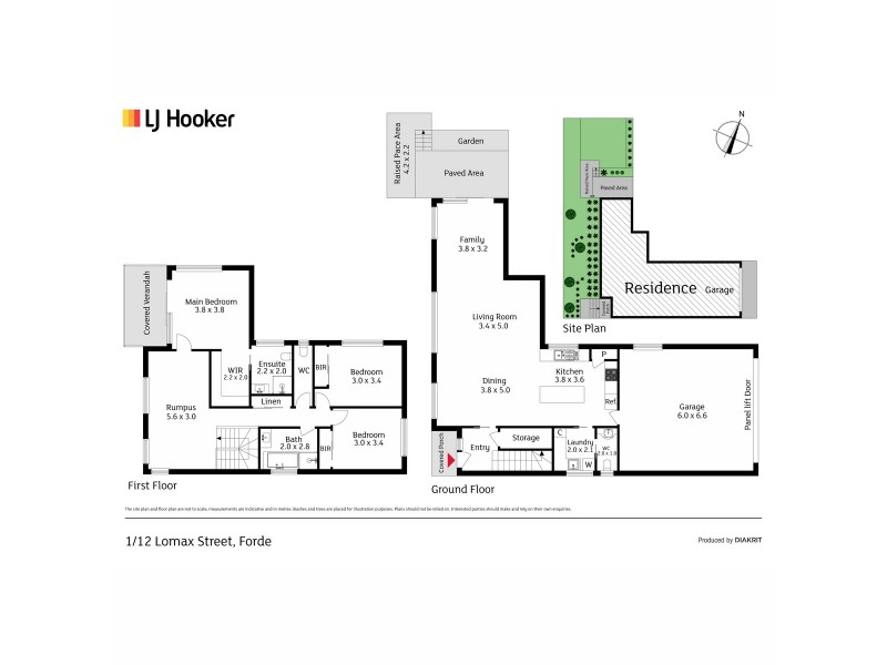 1/12 Lomax Street, Forde ACT 2914 Floorplan