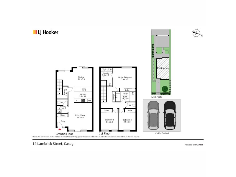 14 Lambrick Lane, Casey ACT 2913 Floorplan