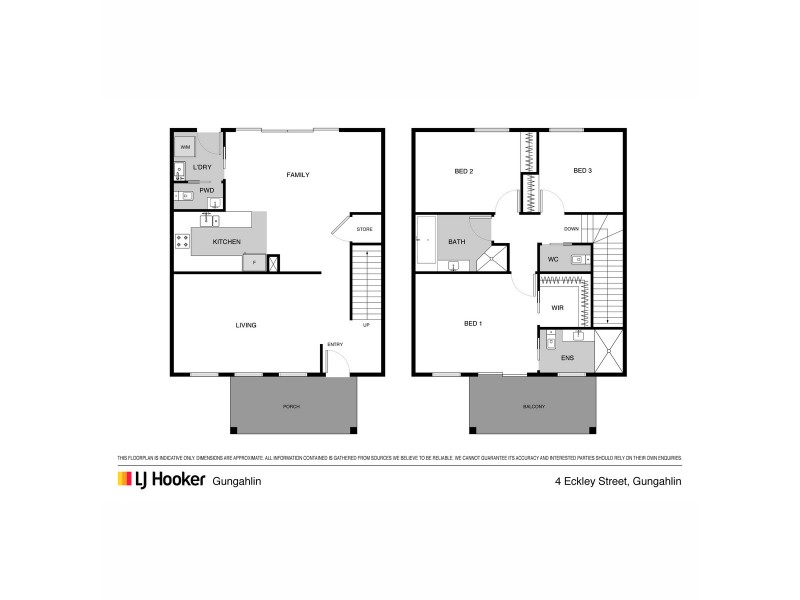4 Eckley Street, Gungahlin ACT 2912 Floorplan