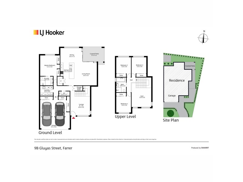 9B Gluyas Street, Farrer ACT 2607 Floorplan