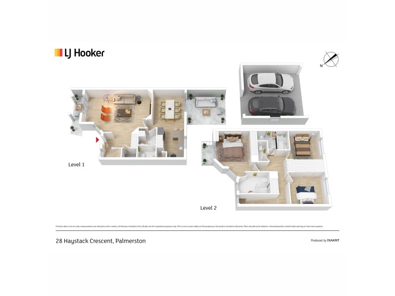 28 Haystack Crescent, Palmerston ACT 2913 Floorplan