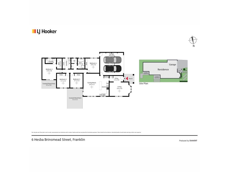 6 Hesba Brinsmead Street, Franklin ACT 2913 Floorplan