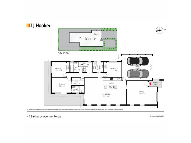 44 Zakharov Avenue, Forde ACT 2914 Floorplan