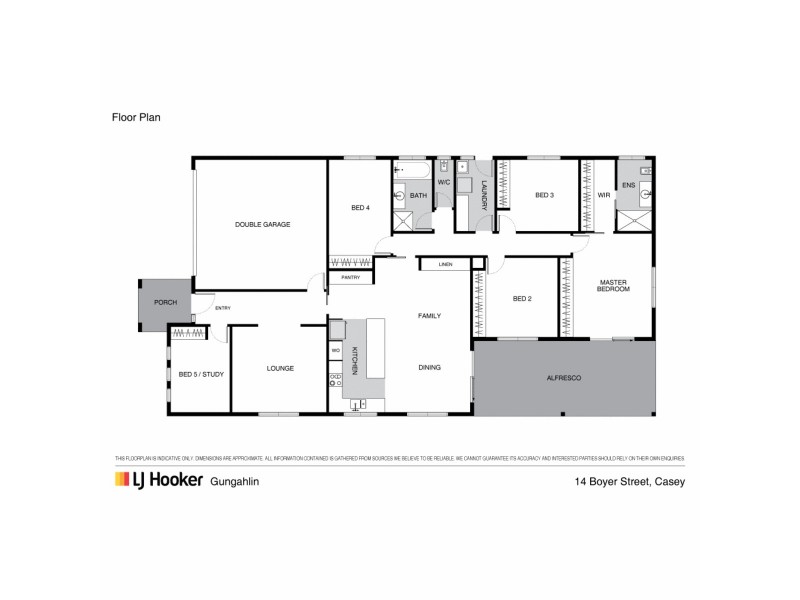 14 Boyer Street, Casey ACT 2913 Floorplan