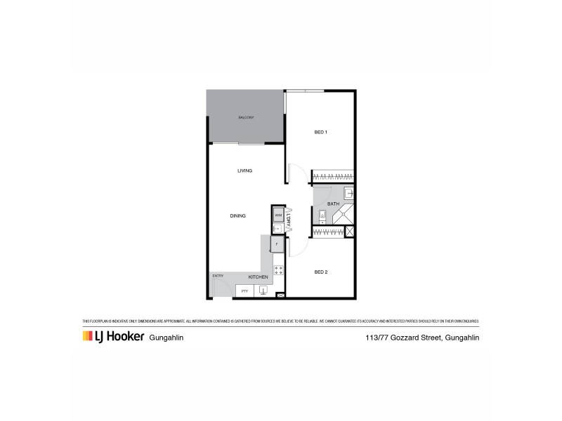 113/77 Gozzard Street, Gungahlin ACT 2912 Floorplan