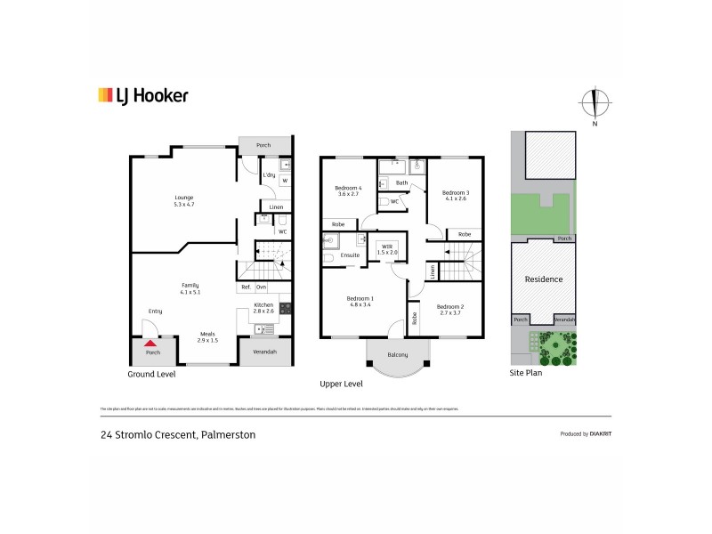 24 Stromlo Crescent, Palmerston ACT 2913 Floorplan