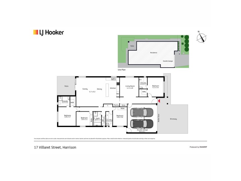 17 Villaret Street, Harrison ACT 2914 Floorplan