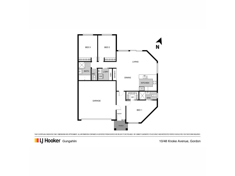 10/48 Knoke Avenue, Gordon ACT 2906 Floorplan