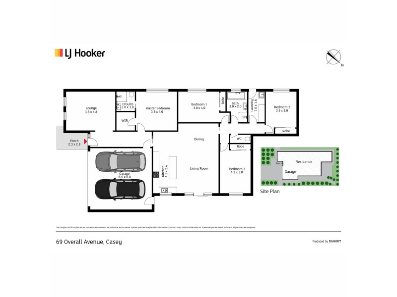69 Overall Avenue, Casey ACT 2913 Floorplan