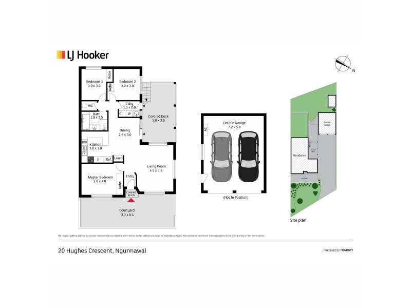 20 Hughes Crescent, Ngunnawal ACT 2913 Floorplan