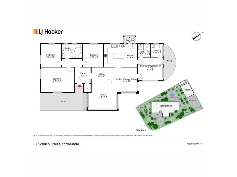 87 Schlich Street, Yarralumla ACT 2600 Floorplan