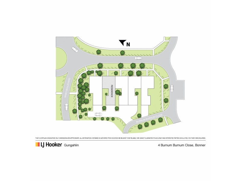 4 Burnum Burnum Close, Bonner ACT 2914 Floorplan