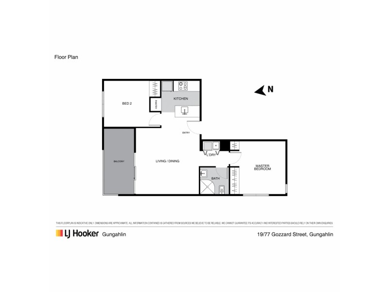 19/77 Gozzard Street, Gungahlin ACT 2912 Floorplan