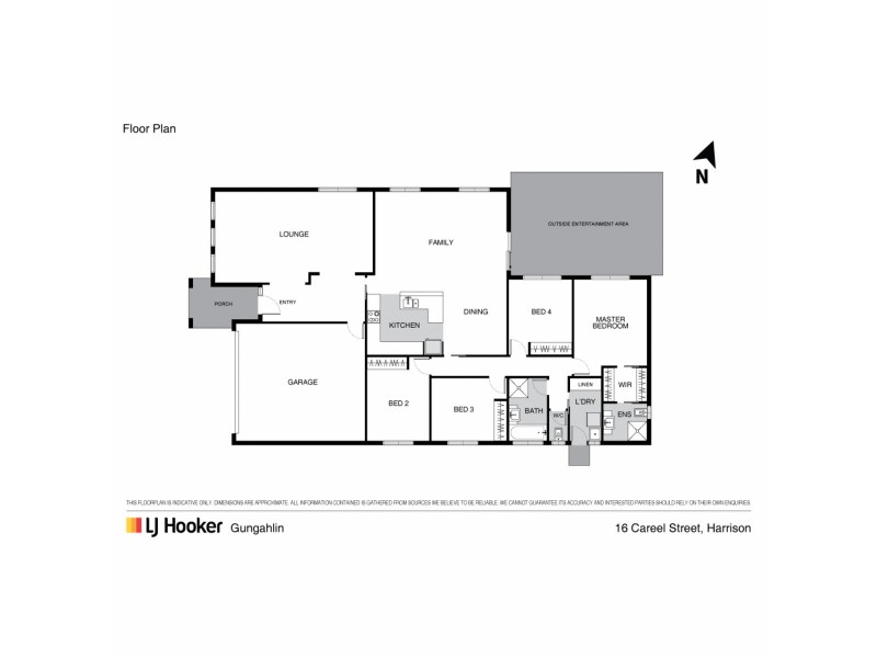 16 Careel Street, Harrison ACT 2914 Floorplan