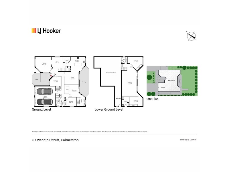 63 Weddin Circuit, Palmerston ACT 2913 Floorplan
