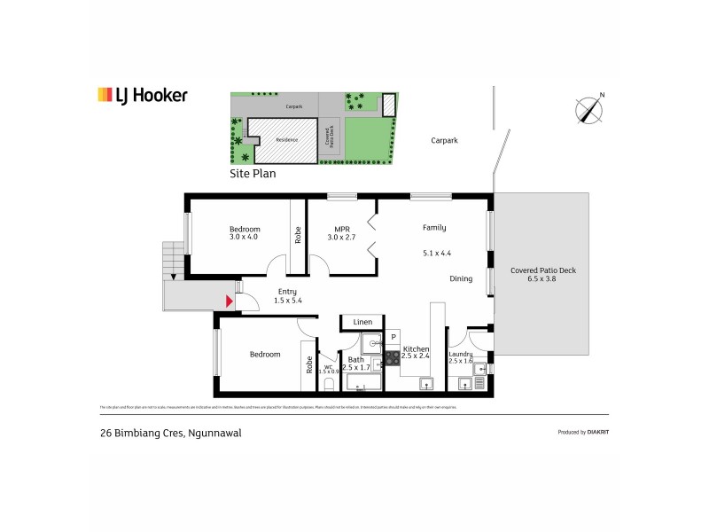 26 Bimbiang Crescent, Ngunnawal ACT 2913 Floorplan
