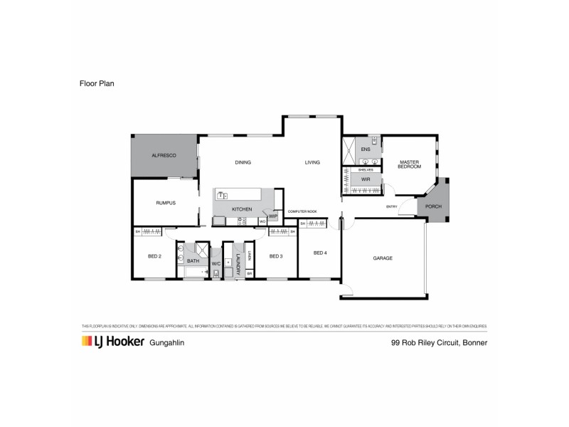 99 Rob Riley Circuit, Bonner ACT 2914 Floorplan