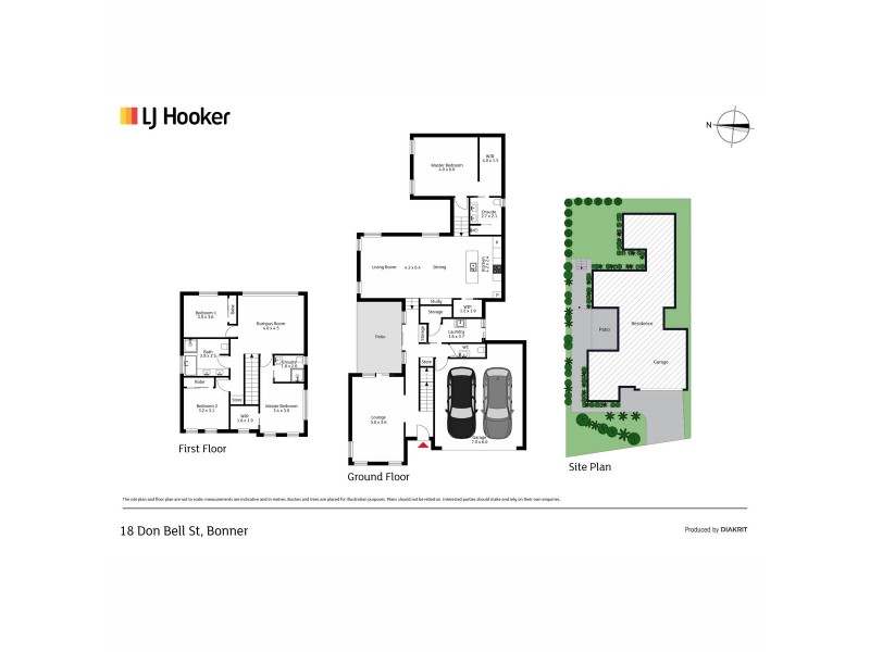 18 Don Bell Street, Bonner ACT 2914 Floorplan