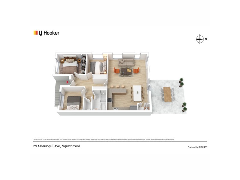 29 Marungul Avenue, Ngunnawal ACT 2913 Floorplan