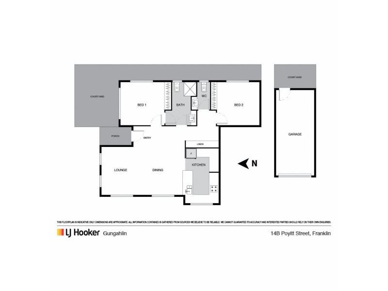 14b Poyitt Street, Franklin ACT 2913 Floorplan