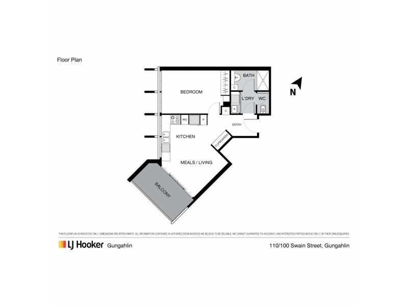 110/100 Swain Street, Gungahlin ACT 2912 Floorplan