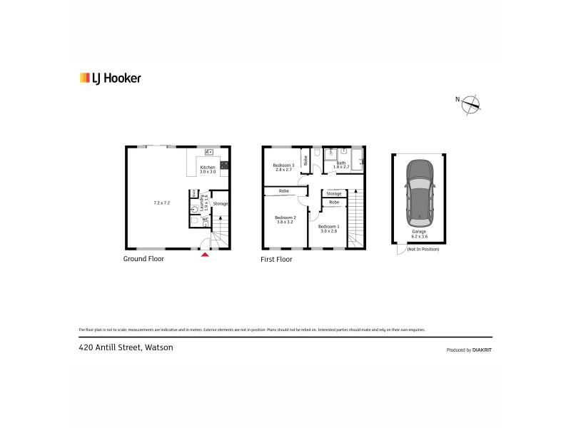 420 Antill Street, Watson ACT 2602 Floorplan