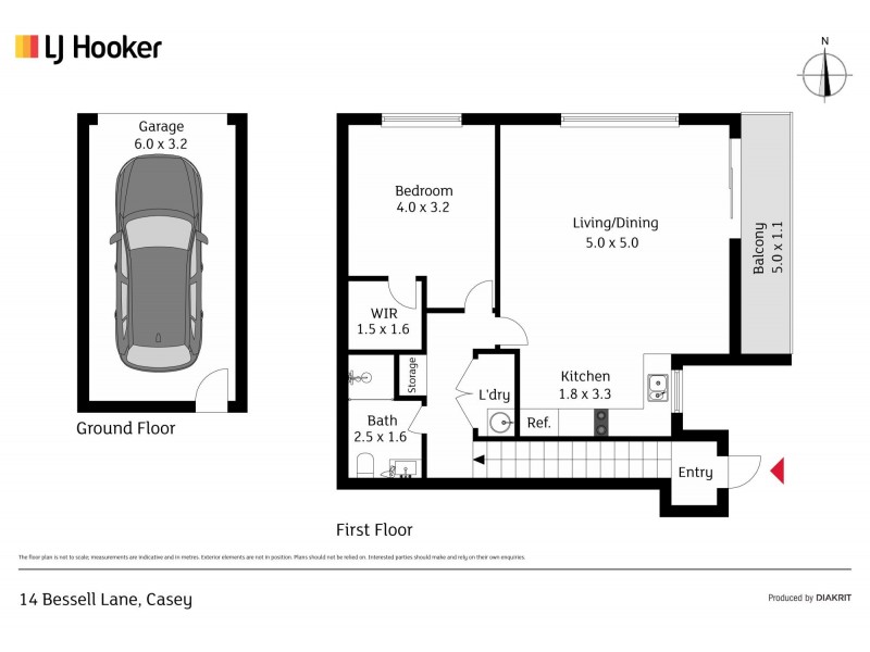 14 Bessell Lane, Casey ACT 2913 Floorplan