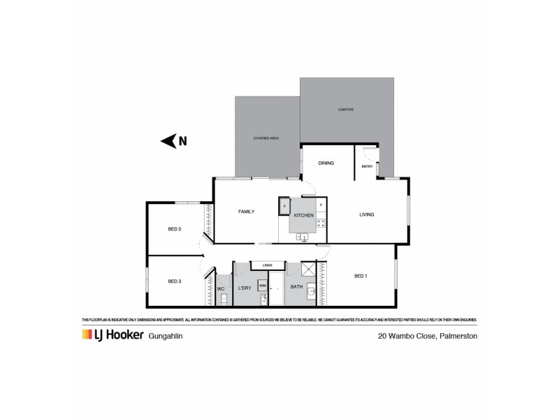 20 Wambo Close, Palmerston ACT 2913 Floorplan